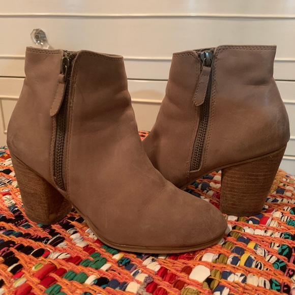 B.P. Nordstrom Shoes - B.P. Trolley Bootie in Taupe/Beige/Nude